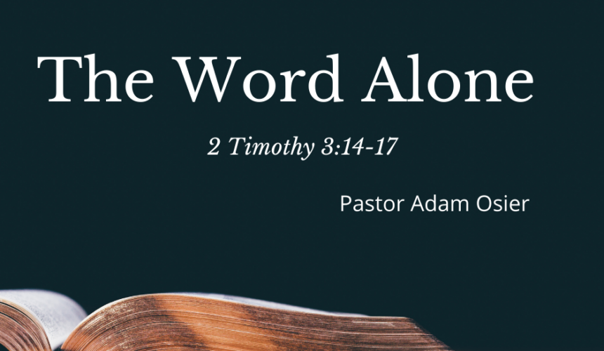 The Word Alone